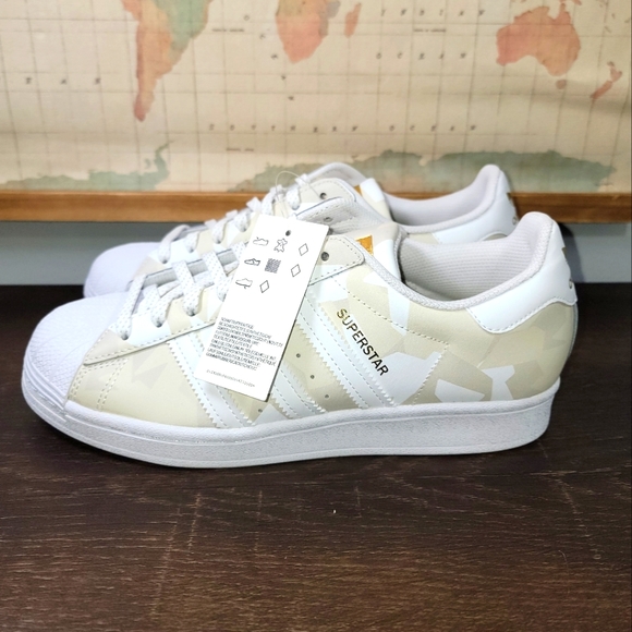 adidas Shoes - BRAND NEW Adidas Superstar Cloud White Camo "UNISEX" Women's Sz 8.5 Men's Sz 7